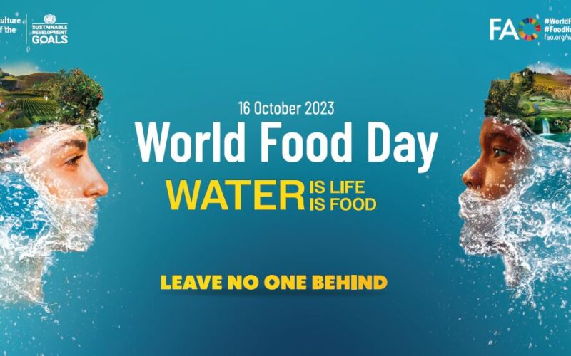 Il DNA dell’acqua – Giornata Mondiale dell’Alimentazione