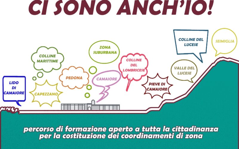 Camaiore, Partecipazione territoriale: riaperte le candidature come coordinatore di zona