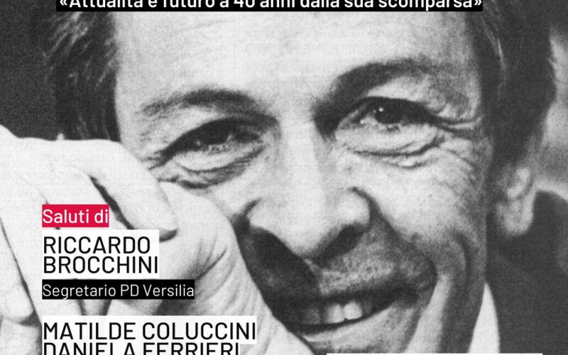 ” I pensieri lunghi di Enrico Berlinguer. Attualità e futuro a 40 anni dalla sua scomparsa”.