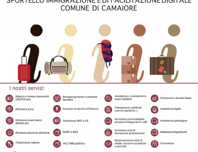 Riapre lo Sportello Immigrazione e di Facilitazione Digitale del Comune di Camaiore: nuovi servizi per tutta la cittadinanza