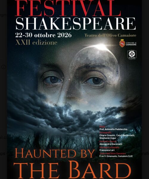 Camaiore Shakespeare Festival: presentata la XXII edizione, dal 22 al 30 ottobre