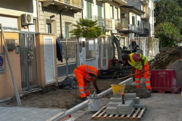 Lido di Camaiore, partita la riqualificazione di Via Papini 