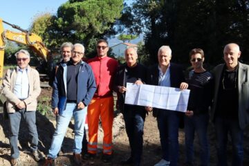 RUSPE AL LAVORO SULLA GIRALDINA: AVANZANO I LAVORI ECCO IL CANTIERE CHE CAMBIERÀ VOLTO AL CORSO D’ACQUA