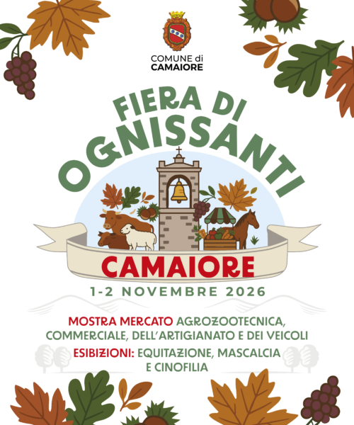 1 e 2 novembre: torna a Camaiore la tradizionale Fiera di Ognissanti